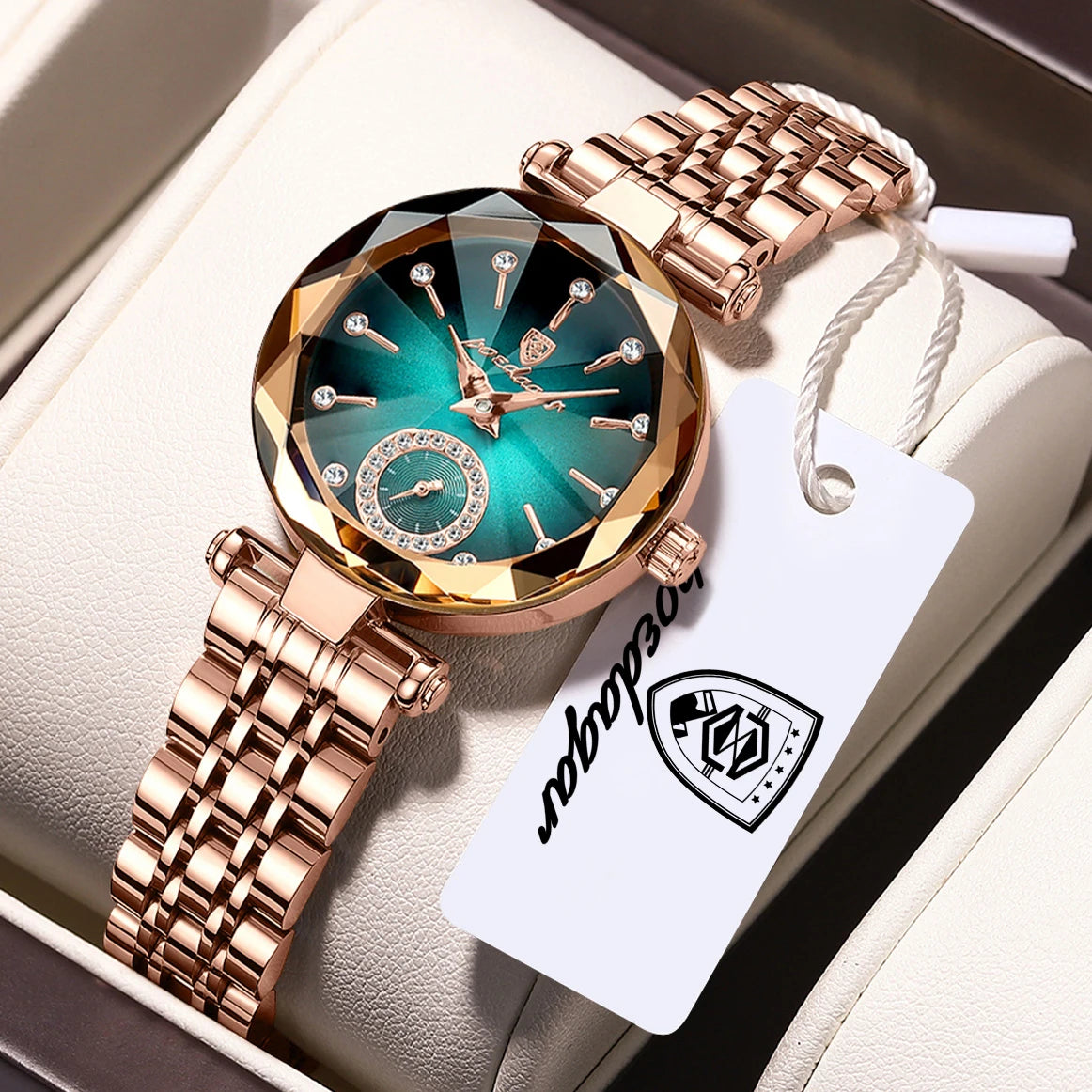 POEDAGAR Luxury Ladies Wristwatch Waterproof Stainless Steel Quartz Elegant Watches For Woman Simple Casual Dress Women's Watch
