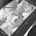 Paper Crane Large Mousepad Gamer Mousepads Keyboard Mat Desk Rug Waterproof Pc HD Desk Mats Company Mouse Pad For Gift