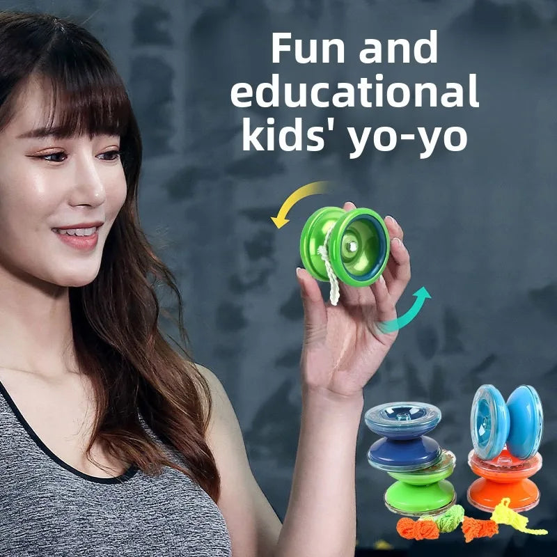 High-Value Yo-Yo Toy – Fun & Educational, Eco-Friendly, Great Hand Feel, Easy to Play, Inertia Trick YoYo for Beginners