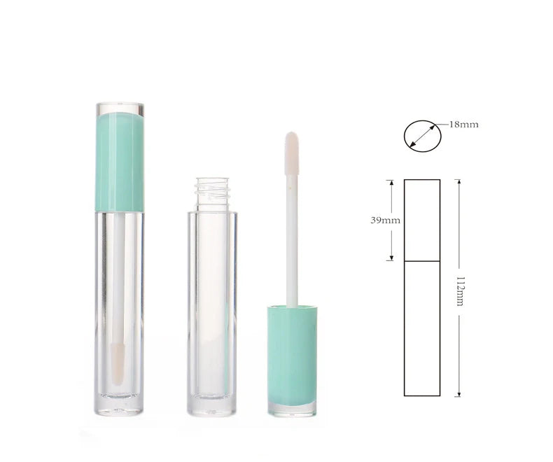 5ML Empty Lip Gloss Tubes Clear Lip Balm Bottle Lipstick Cosmetics Packinkg Container