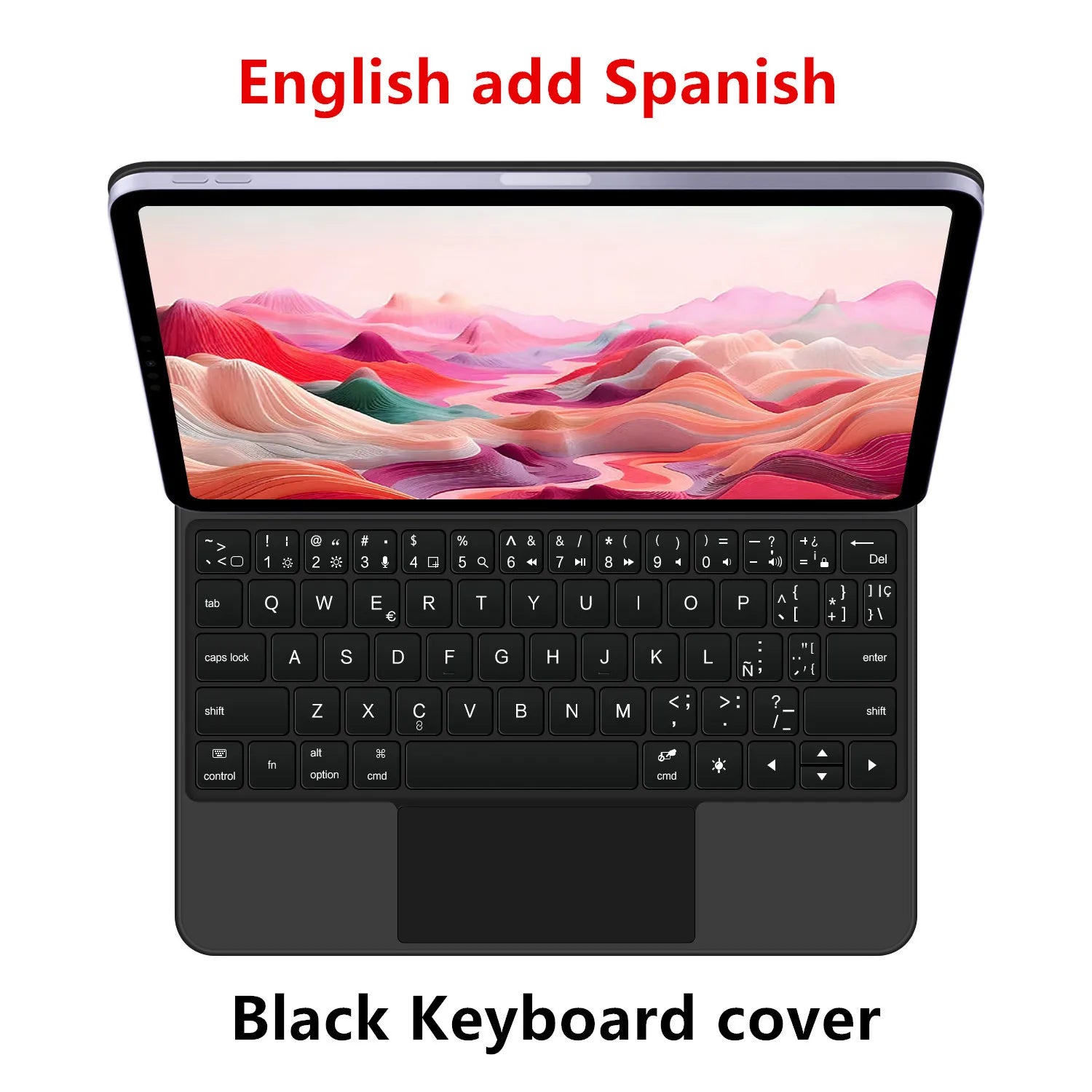 iPad Keyboard Magic Keyboard for iPad 10 iPad Pro 11 Air 11 5 6 7 Spanish Russian Korean Portuguese Hebrew Deutsch Japanese TY1