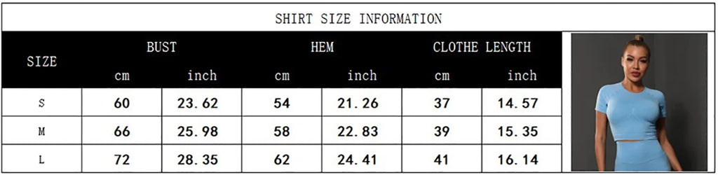 Woman Seamless Sports Top Yoga Crop Top Short Sleeve Top For Fitness Workout T-shirt Tops Gym Clothing Running Sportswear