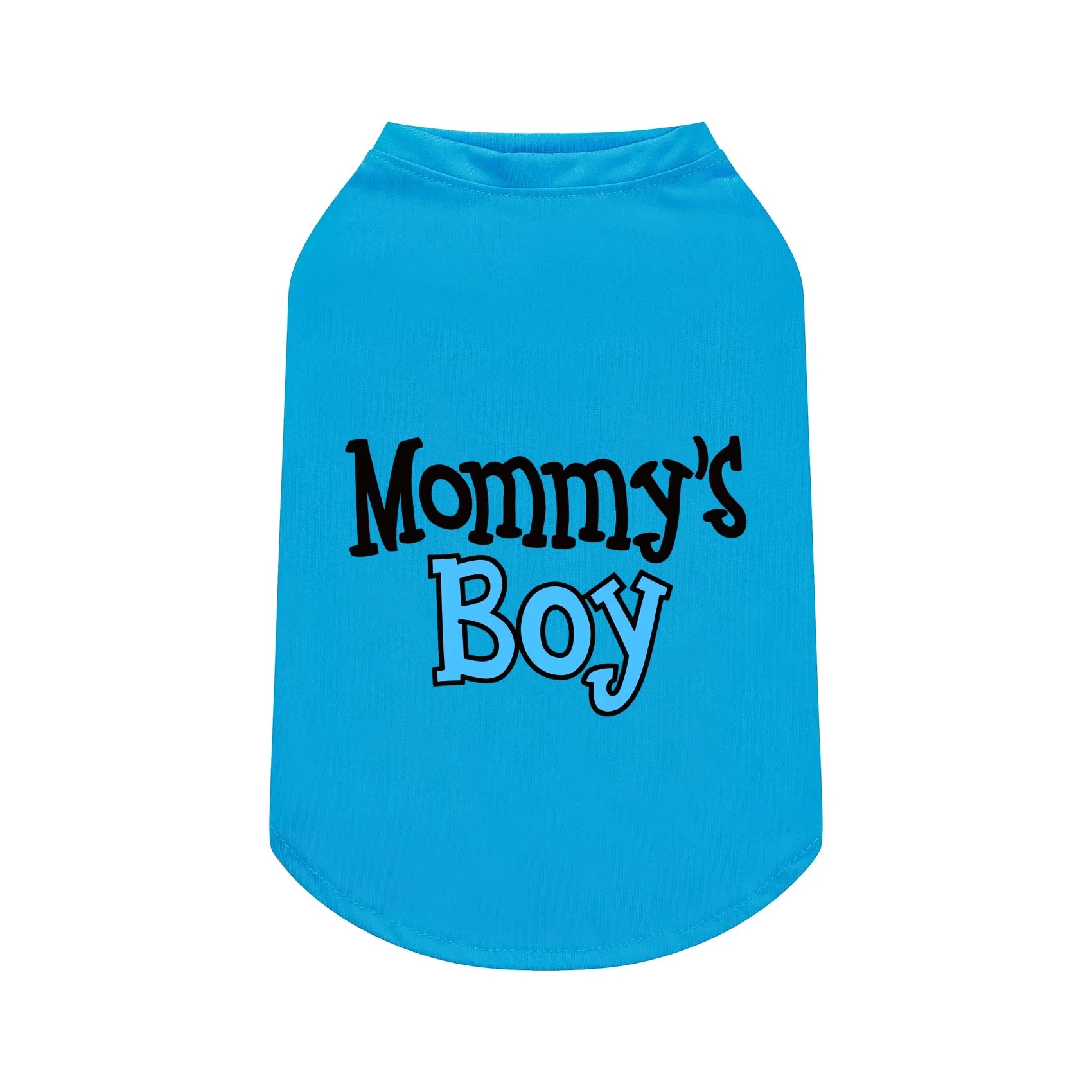 Funny "Mommy's Boy" "Daddy's Girl" Pet T-Shirt Summer Dog Clothes for Small Medium Dogs Cats Cute Letter Print Puppy Vest