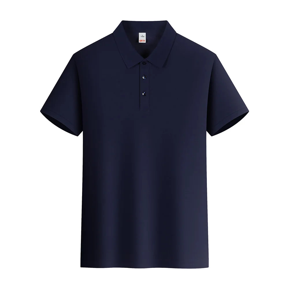 4XL High Quality Breathable Men Women Polo Shirts Casual Solid Color Short Sleeve Soft T-Shirt Oversize Gift Couple T-Shirt Tees