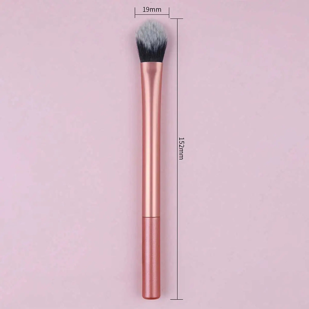 Minimalist Contour Brush, 1Pc Plastic Makeup Brush Cosmetic Brush Makeup Tools For Women,Brightening Concealer Makeup Brush, Kit