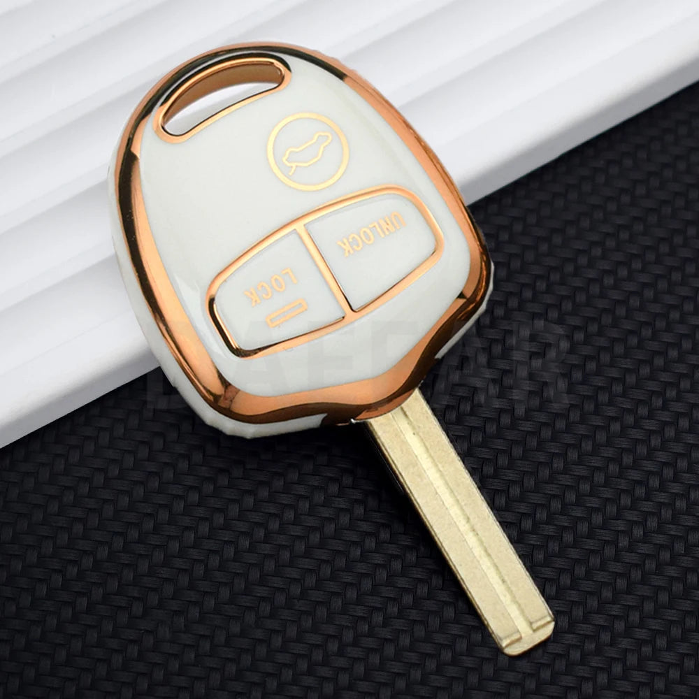 2/3 Button Key Case for Mitsubishi Lancer EX Evolution Grandis Outlander Triton Pajero ASX Car Remote Key Shell