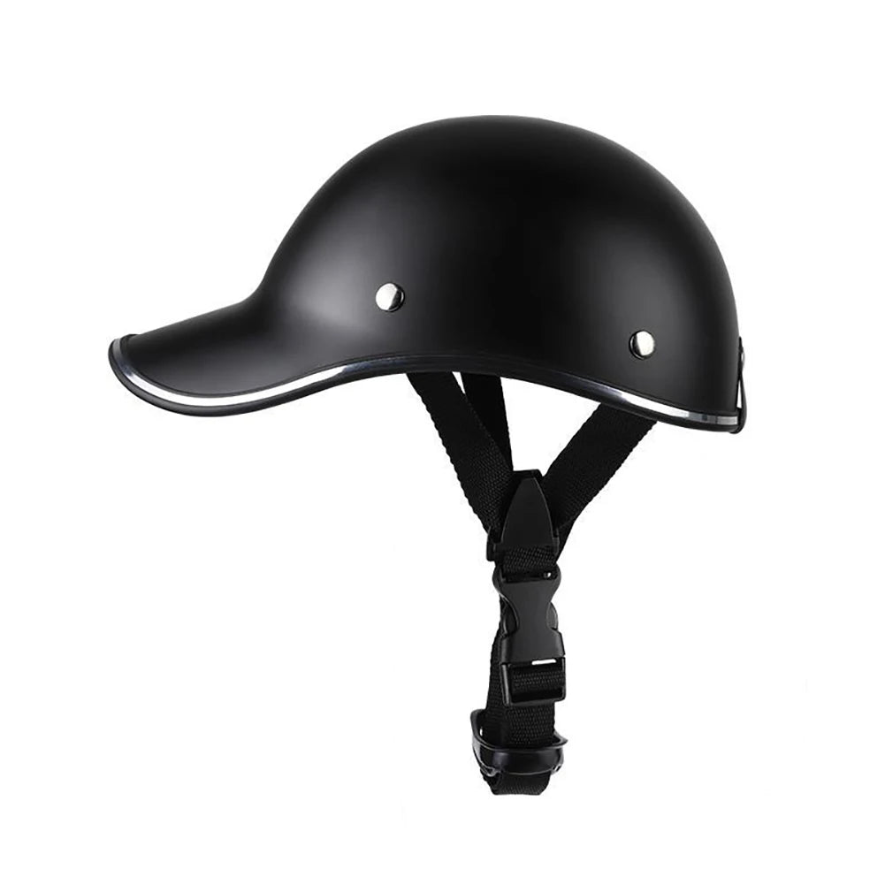 Fashion Adult Electric Bicycle Helmets Impact Resistance Baseball Hat Style Protection Helmet Sunscreen Cycling Equipment