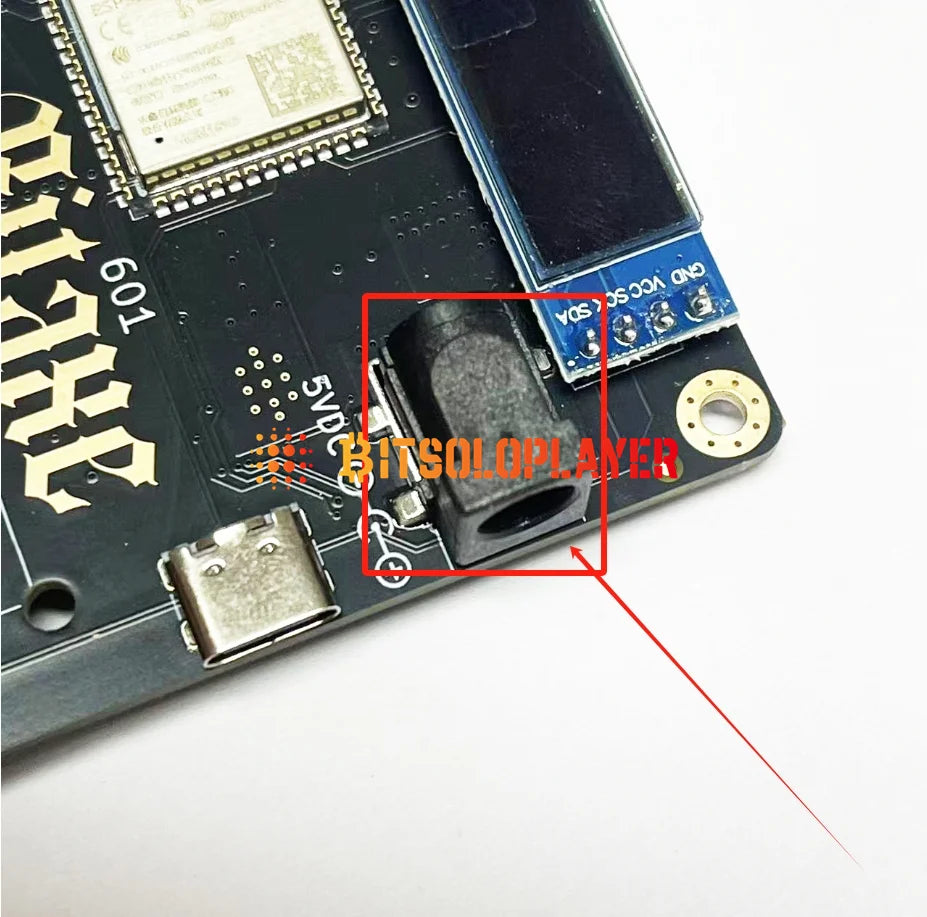Bitaxe 54-00164 5400164 Power Barrel Connector 5.5*2.1mm For Bitaxe Gamma Supra Ultra Open Source Bitcoin Miners