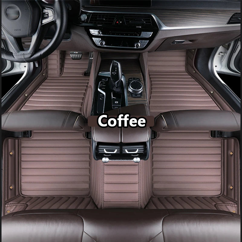 Car Floor Mats For Chevrolet Cavalier Onix Prisma 2023 2022 2021 2020 Waterproof Carpets Custom Auto Accessories Interior Parts