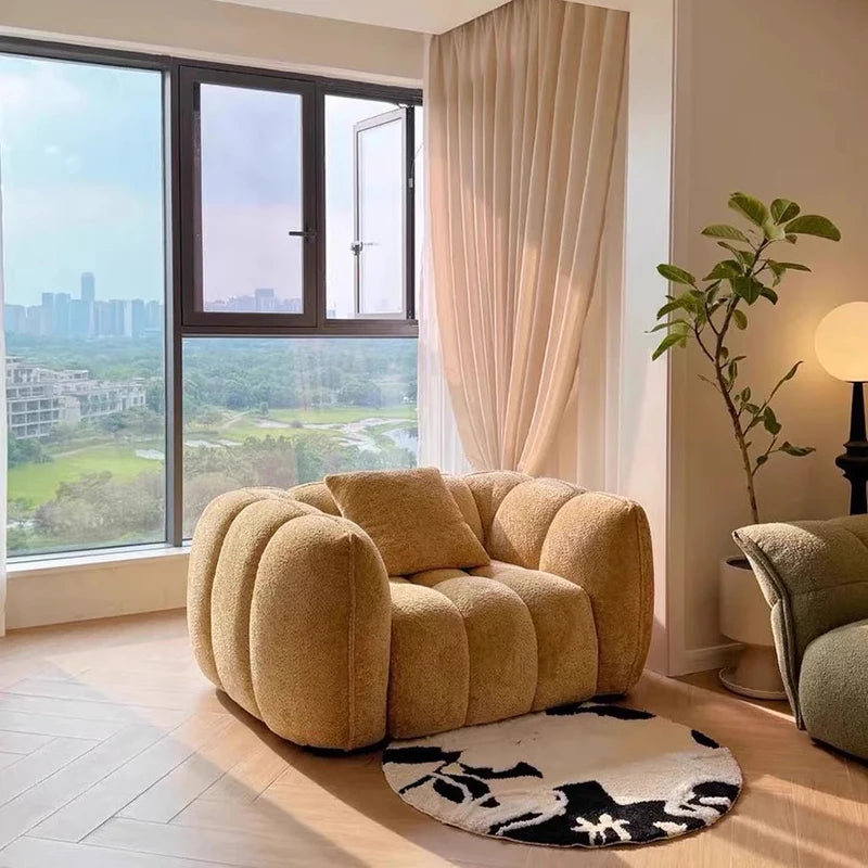 European Upholstered Living Room Sofas Trendy Beauty Comfy Cute Living Room Sofas Simple Aesthetic Canapé Salon Room Furniture