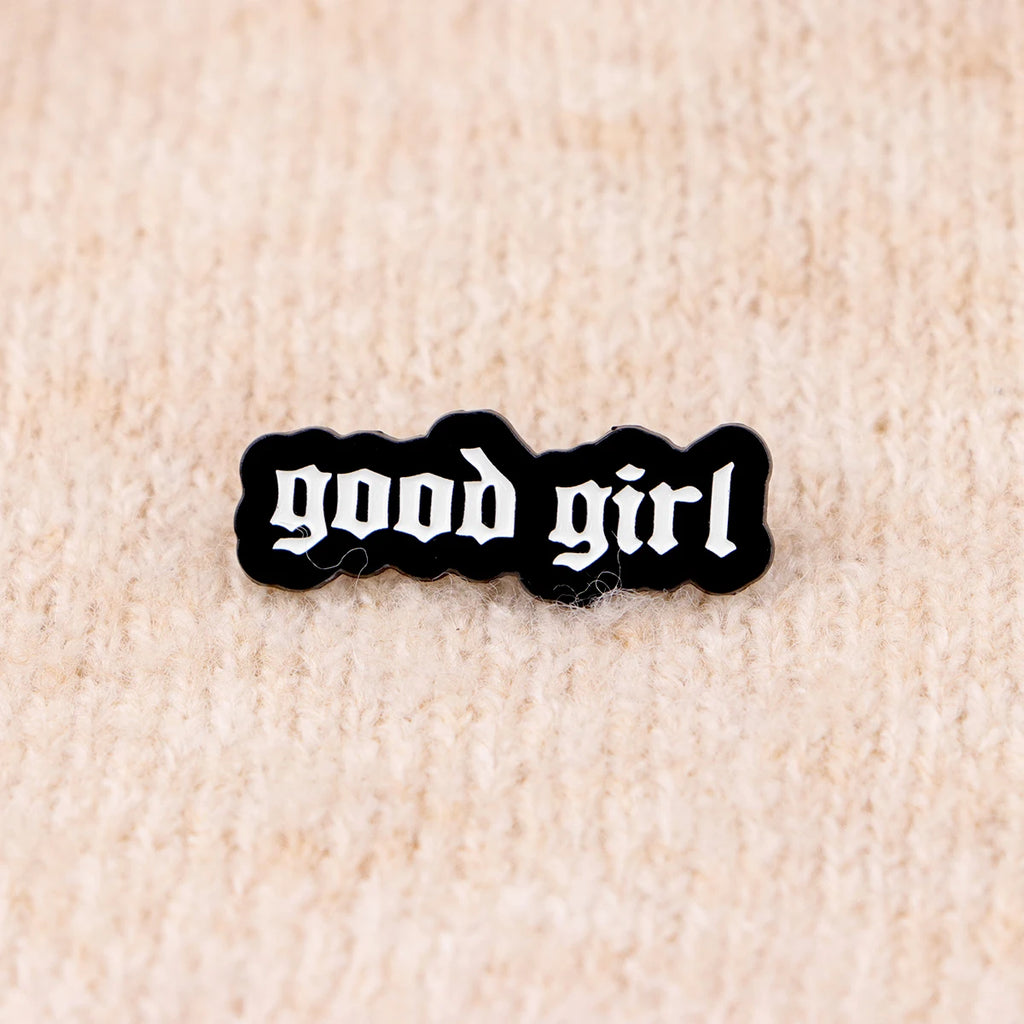 "GOOD BOY" Enamel Pin Cute Cartoon Brooch Pines Lapel Pins Badge on Backpack Clothing Accessories Funny Jewelry Friends Gift