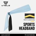 WRELS Sport Headband Outdoor Tennis Running Cycling Sweat Absorbent Headband Breathable Fitness Sweatband Men Woman Hairband