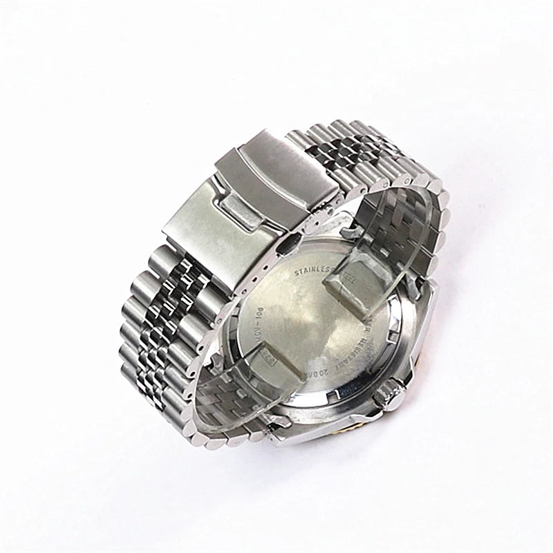 3 Styles 22mm Diving Steel Metal Strap For Duro Mdv107-1A MDV106-1A Watch Wristband Bracelet Watchband Replacement Parts