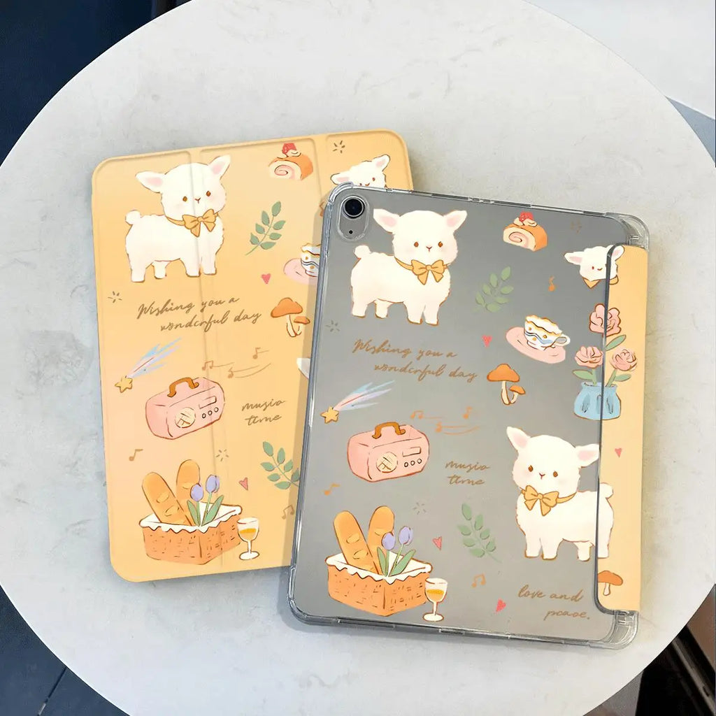 Protective Cover with Pen Slot for Ipad Mini 6 Case IPad 9.7 10.2 9th 8th 7th 6th 5th IPad 10th Generation Air 2/3 10.5 Funda