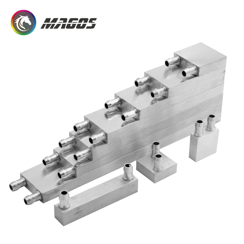 Aluminum PC Water Cooling Radiator For Liquid Cooler Processor Heat Sink 40 80 120 160 200 240 250mm
