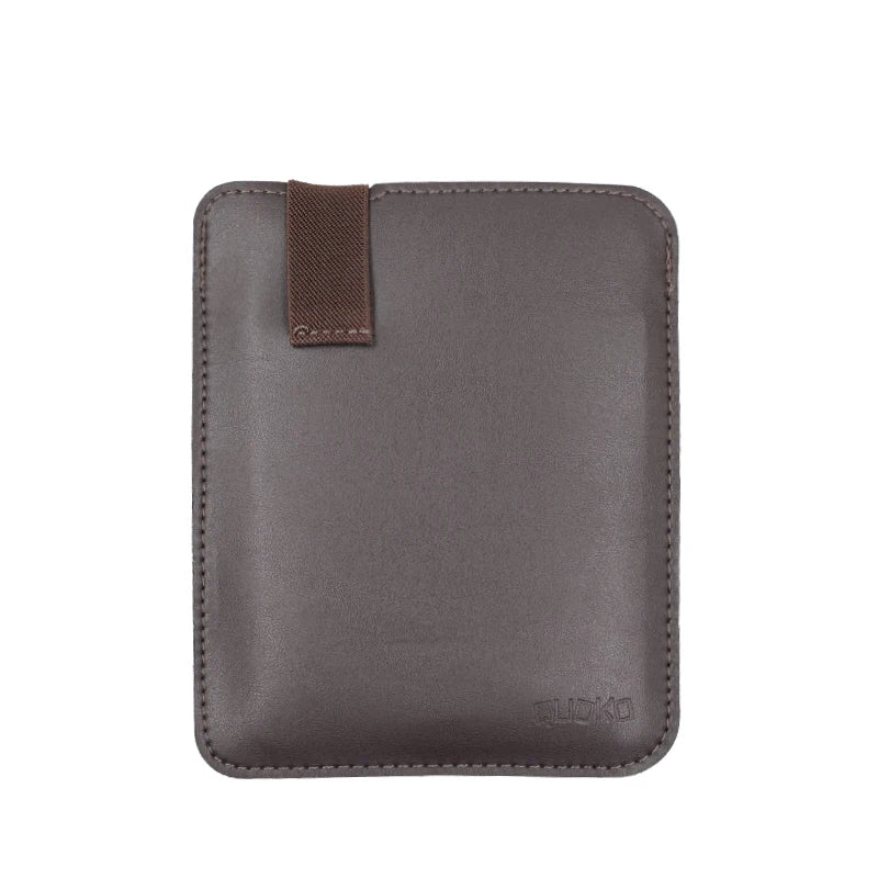 Anti falling style super slim sleeve pouch cover,microfiber leather E-Book sleeve case for Kobo glo HD 6"