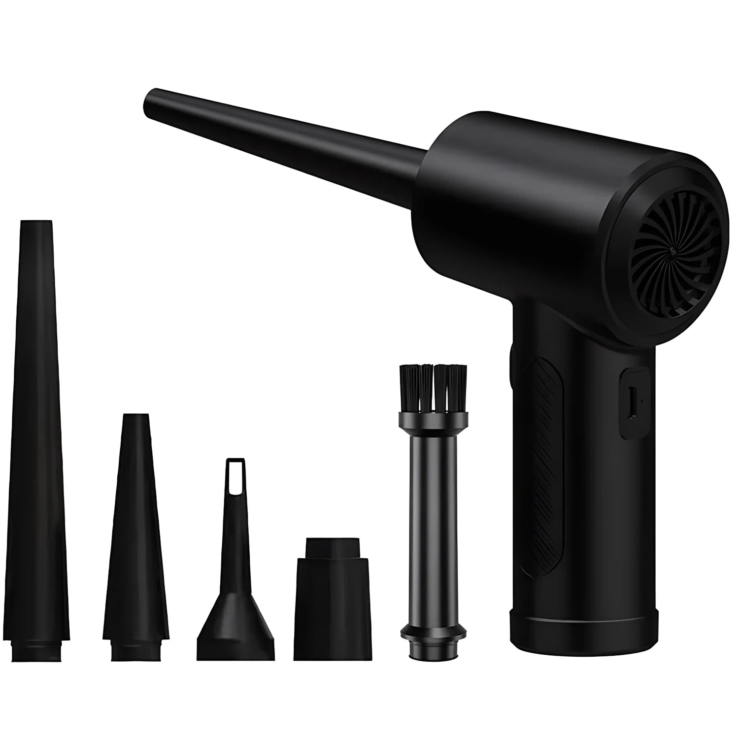 Protable Air Duster for Computer Cleaning 51000RPM Cordless Compressed Air Blower with LED Light for PC computers Keyboard Clean