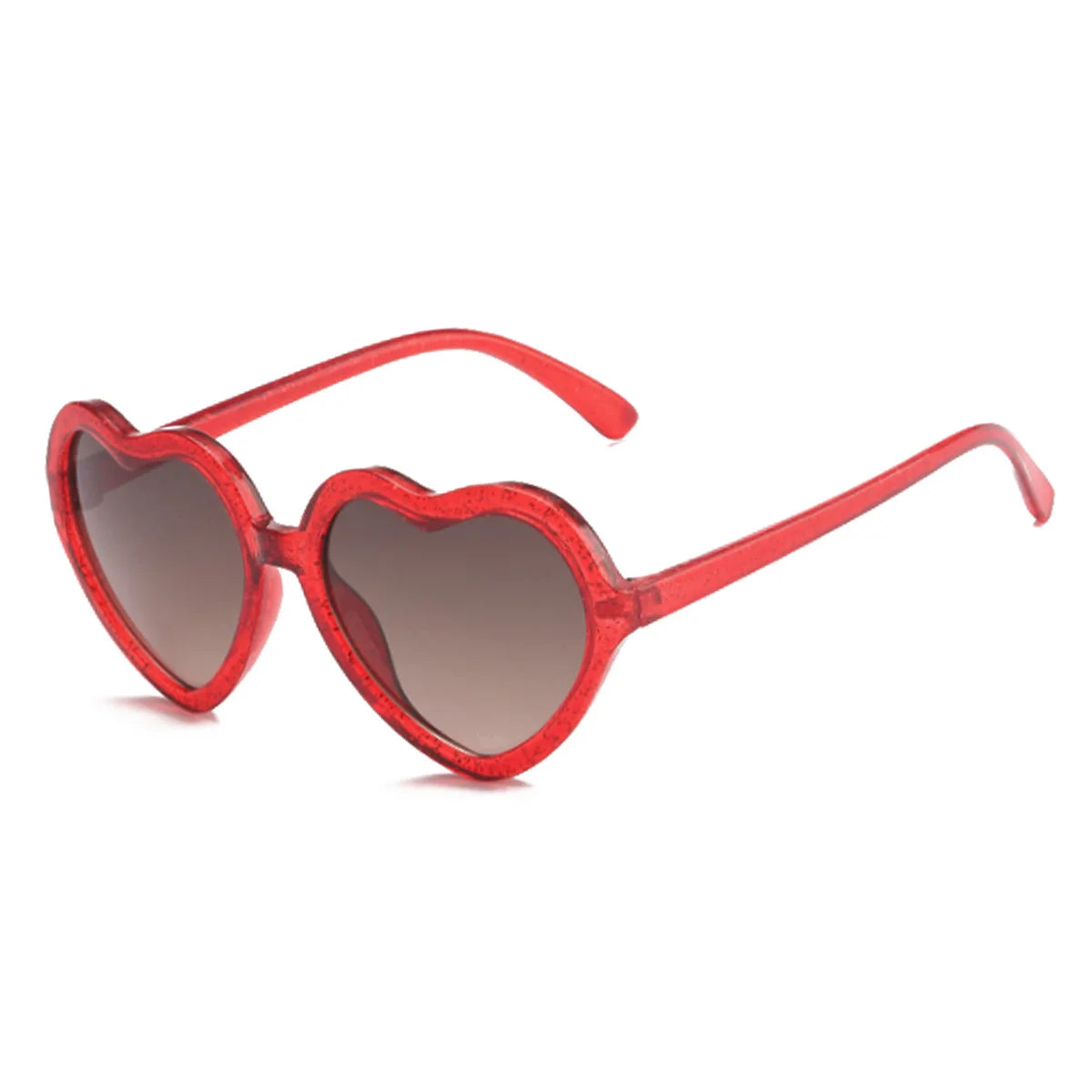 Stylish Kids Heart Sunglasses Large Frame Cute Eyewear For Boys Girls Baby Toddler 0-12 Years UV400 Protection Outdoor Shades