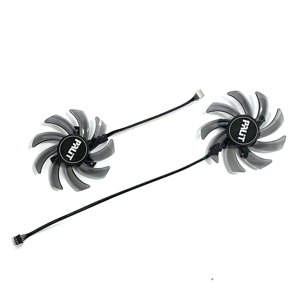 85MM 4PIN DC 12V 0.4A GA91S2U RTX2070 GPU cooler for Palit Rtx 2060 2060 Super 2070 GTX1660 1660TI Dual Video Card Cooling Fan
