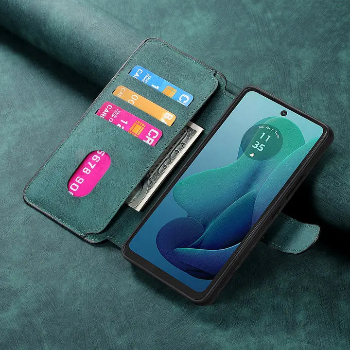 Edge 50 60 Fusion 5G Flip Case For Motorola Edge 60 Pro Detachable Leather Wallet Funda Moto Edge 50 Neo 60s Pro 70 S50 Cover