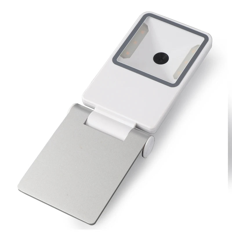 New Arrial Foldable Omnidirectional Desktop 2D Barcode Scanner Automatic Wired USB Platform Bar Code Reader for Supermarket