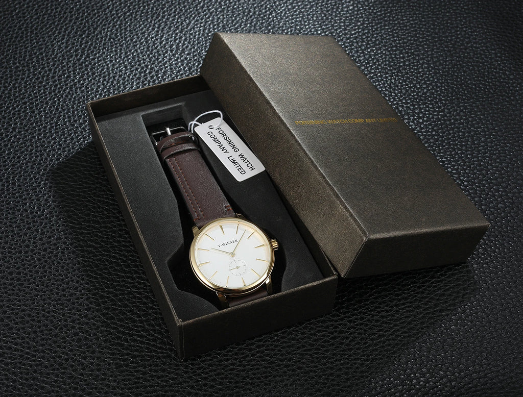 WINNER Official Original Replica Watch Thin Mechanical Watches for men Waterproof Elegant Fashion Classics wristwatch Clock