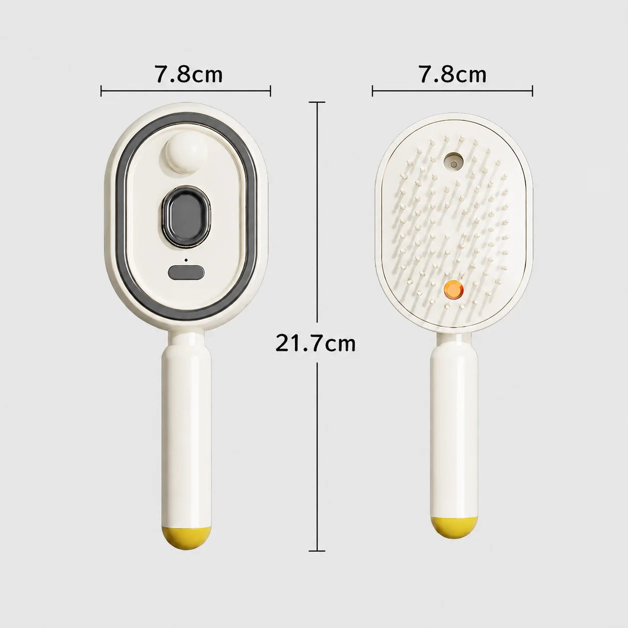 Electric Spray & Massage Hair Brush, Electric Steaming Massage Hair Care Brush, for Hair for Reduce Frizz, Nourishes Hairs