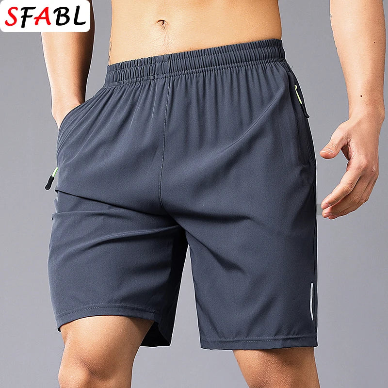 Thin Breathable Beach Short Pants Quick Dry Running Shorts Men Football Soccer Sports Shorts Men Summer Jogging Fitness Bottoms