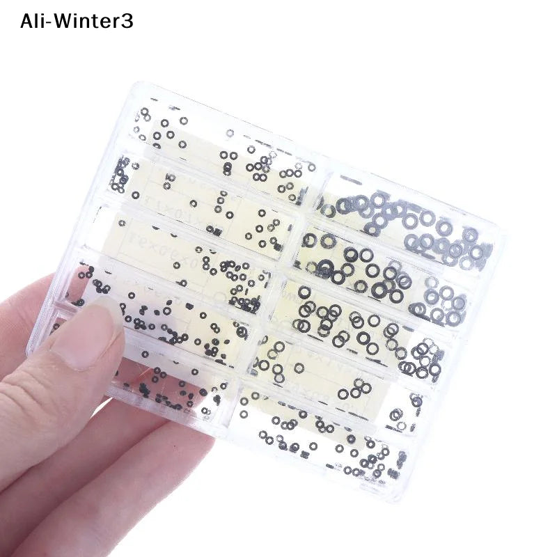 (YY)1 Box New Mini Rubber Washer O-Ring Watch Waterproof Watches Seals Watch Crown Gaskets Watch Repair Tools Watchmaker Tool