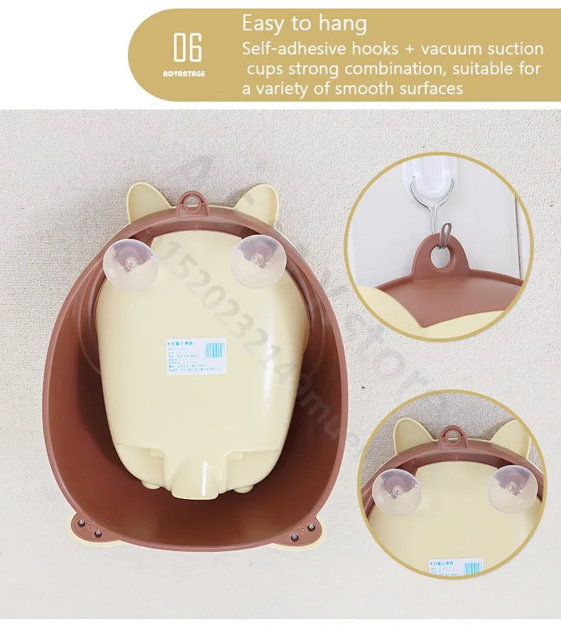 Boys urinal, standing urinal, boys children's toilet basin, unique shape toilet basin, suitable for 1-7 years old babies