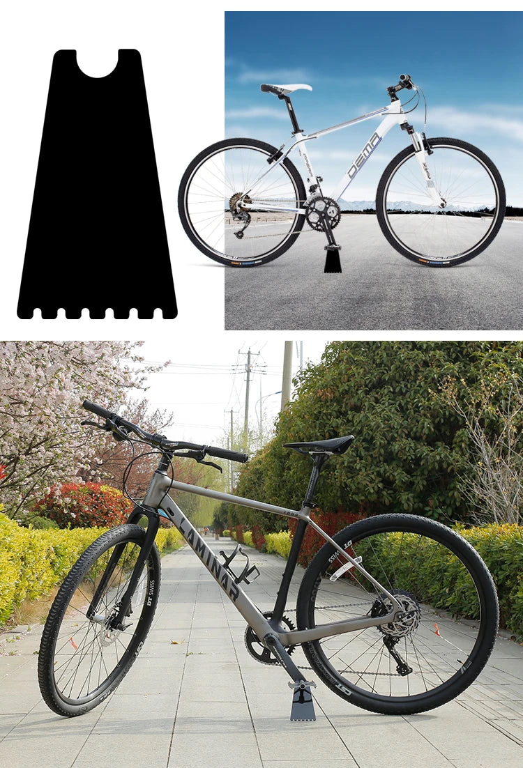 Portable Bicycle Stand For Brompton Adjusting Cleaning Repairing Mountain Bike Bicycle Accessories Clear Acrylic Support