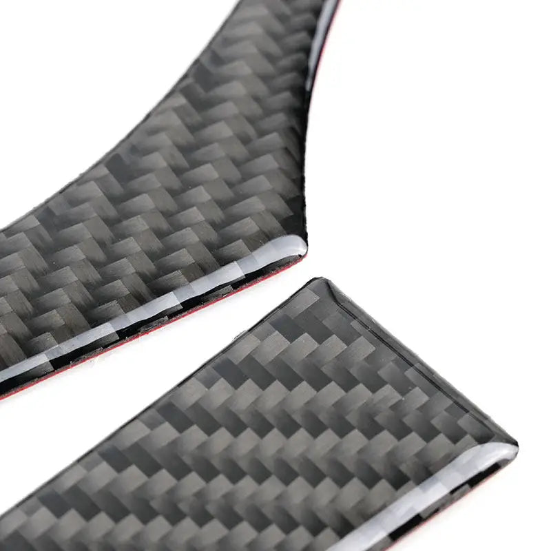 For Lexus IS250 NX200 200t 300h 2013 2014 2015 2016 2017 2018 2019 2020 Car Carbon Fiber Inner Steering Wheel Button Trim Cover
