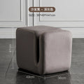 Household Living Room Hallway Pouf Nordic Sofa Stool Makeup Sitting Pier Fabric Shoe Changing Stool Book Storage Ottoman