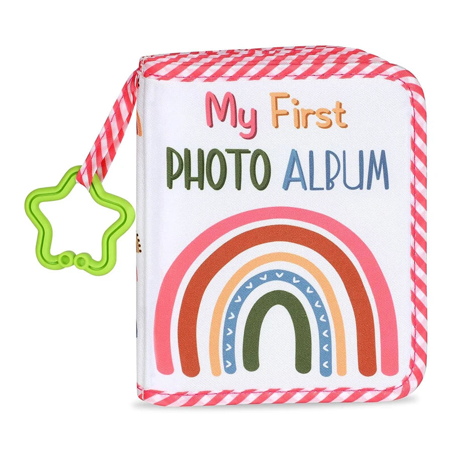 Baby Photo Album First Year Baby Photo Book Growth Babies Albums Shower Guest Diy Giraffe Photography Album with Family record