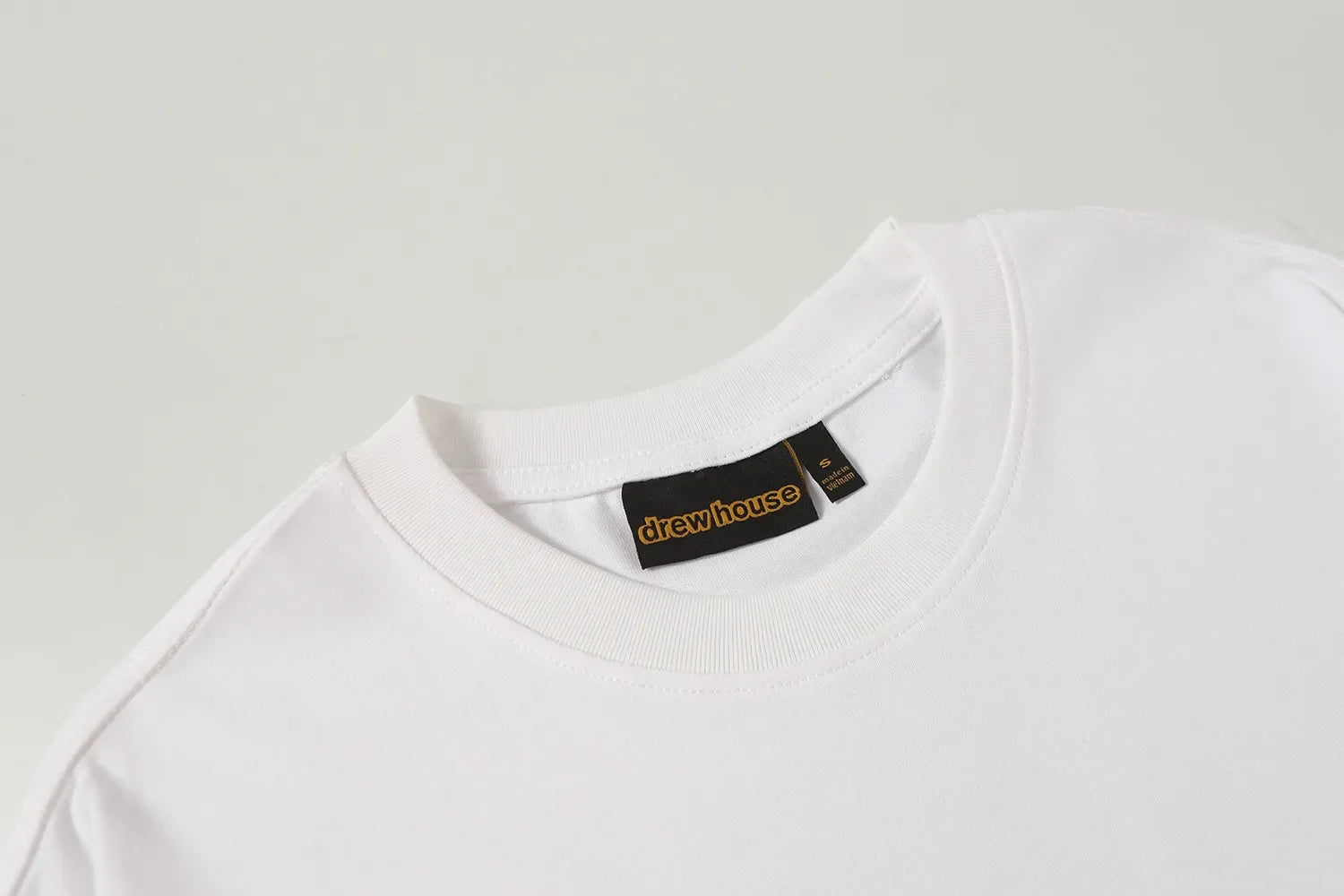 Drew House New drew T Shirt Men's and Women's Long Sleeve Tshirt Designer Luxury Pencil flower smiley face men clothing