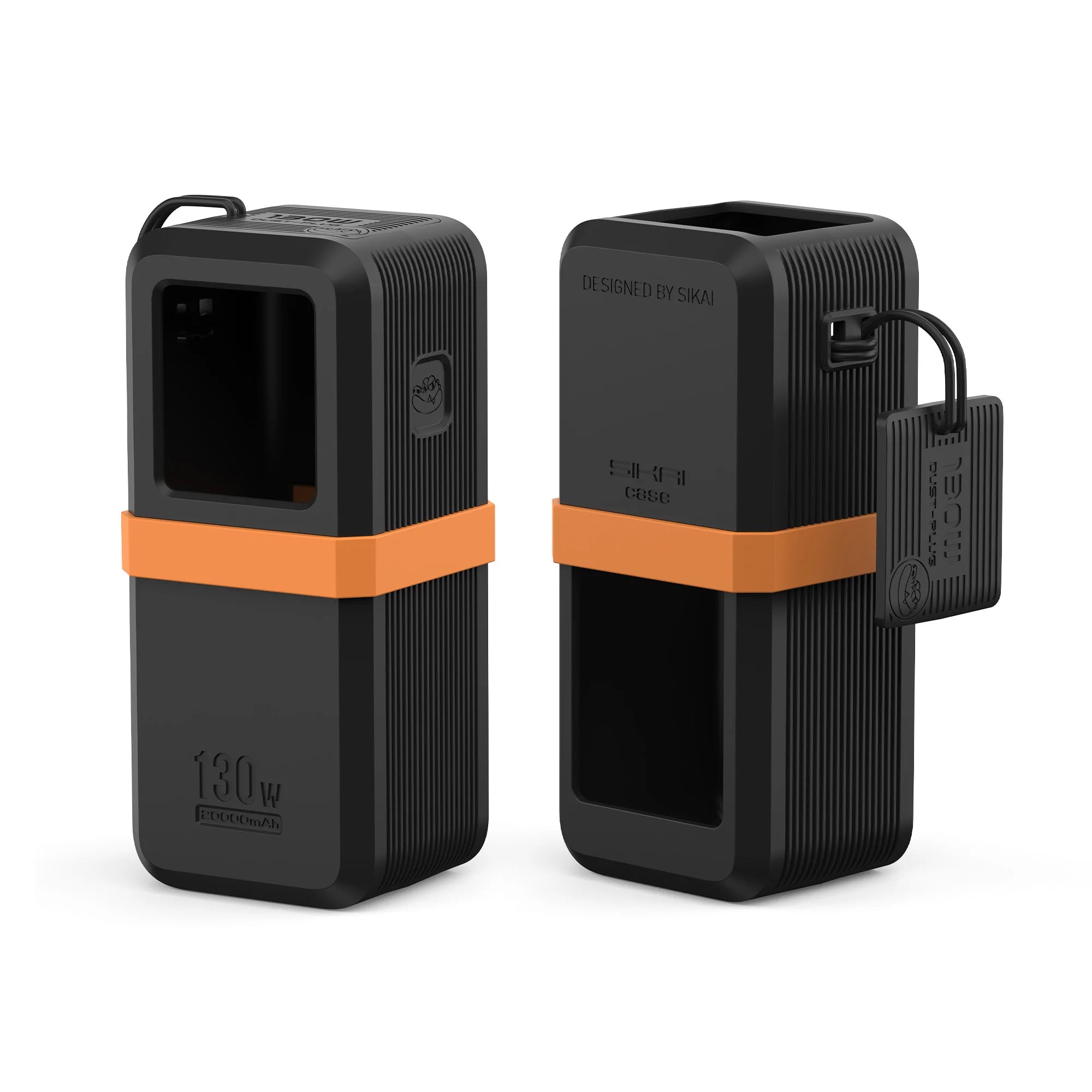 SIKAI Silicone Case for UGREEN Nexode Power Bank 20000mAh 130W Portable Travel Case for UGREEN Nexode Power Bank 12000mAh 100W