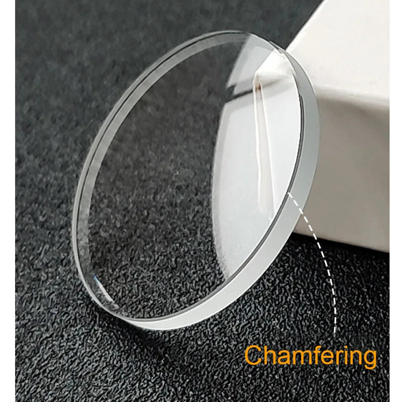 Double Dome 2.5mm Round Mineral Watch Crystal 30mm to 38.5mm Quartz Mechanical Replacement Watch Glass Lens Watch Repair Tools