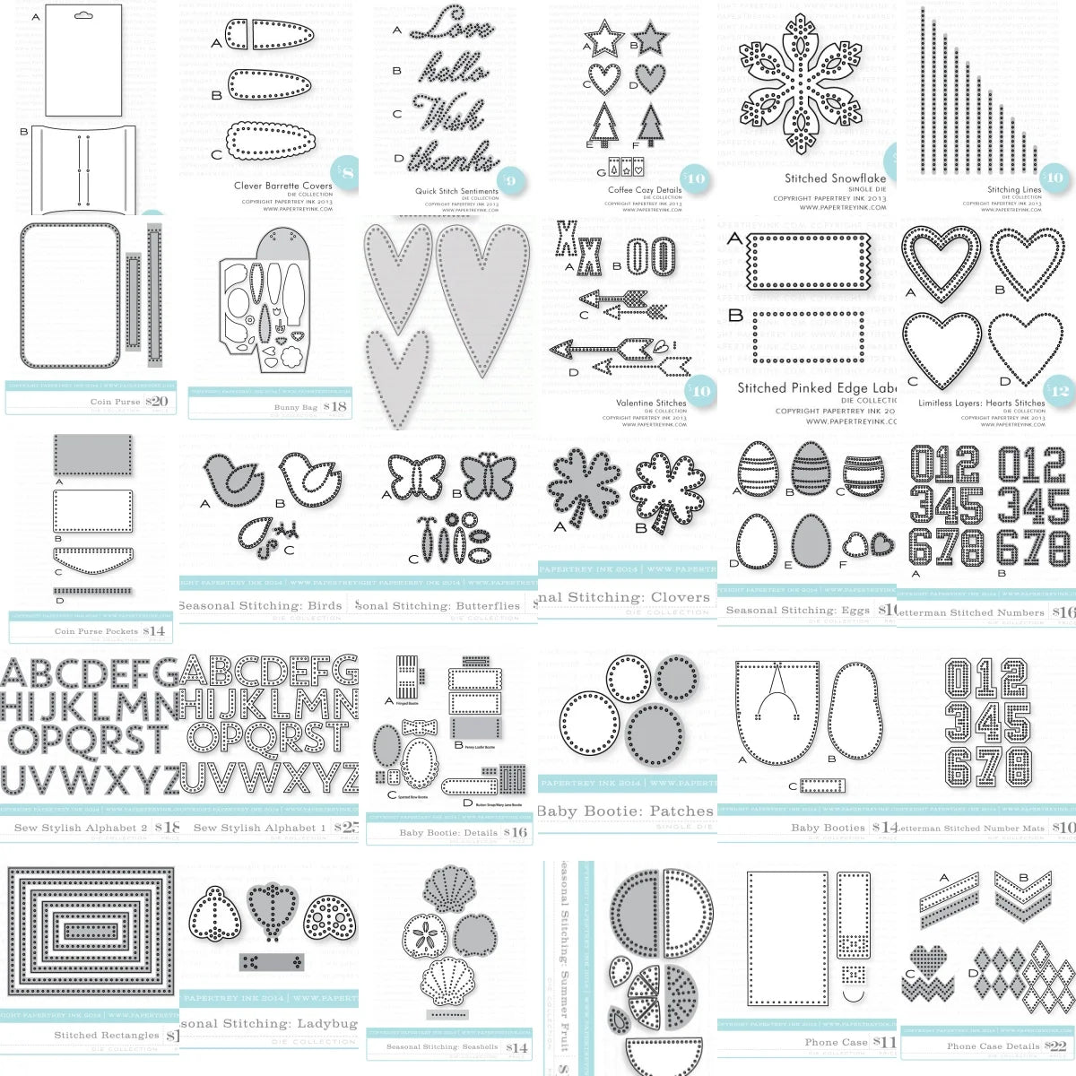 Holidays Festivals Card Die Collection Metal Cutting Dies DIY Make Card Scrapbook Embossed Paper Album Craft Supplies Felt Dies