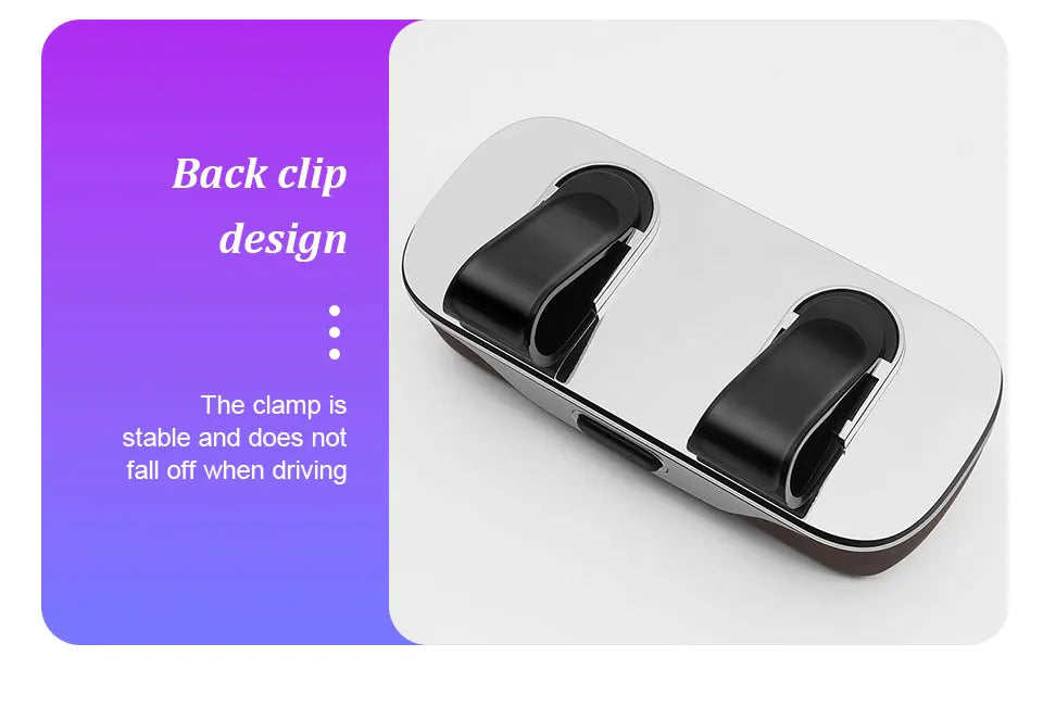 Portable Press Switch Car Glasses Box For Changan CS85 Oshan X7 CS35 PLUS UNIT UNIK CS55 CS95 Eyeglasse Case Sunglasses Holder