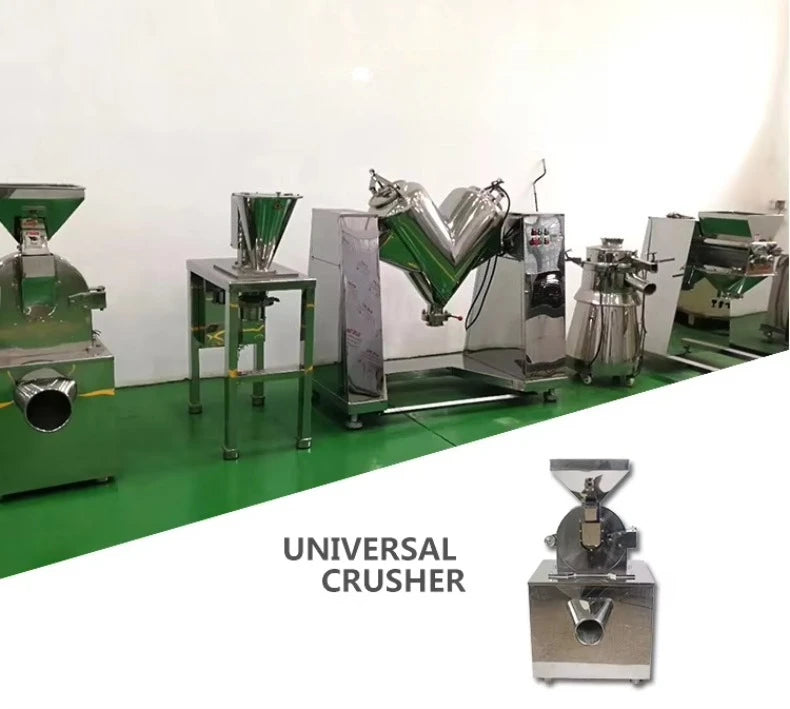Food Grinding Equipment  Industrial  Nuts and Grains Meals Powder Pulverise Grinder Machine Corn and Teff Flour Milling Machine