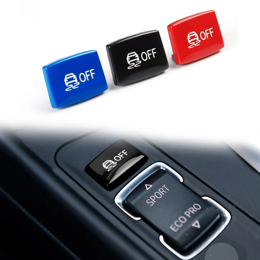 For BMW 1 2 3 4 Series F20 F21 F22 F23 F30 F31 F34 F35 F32 F36 Car ESP Antislip Switch Sport Buttons Radar Sensor Key Red/Blue