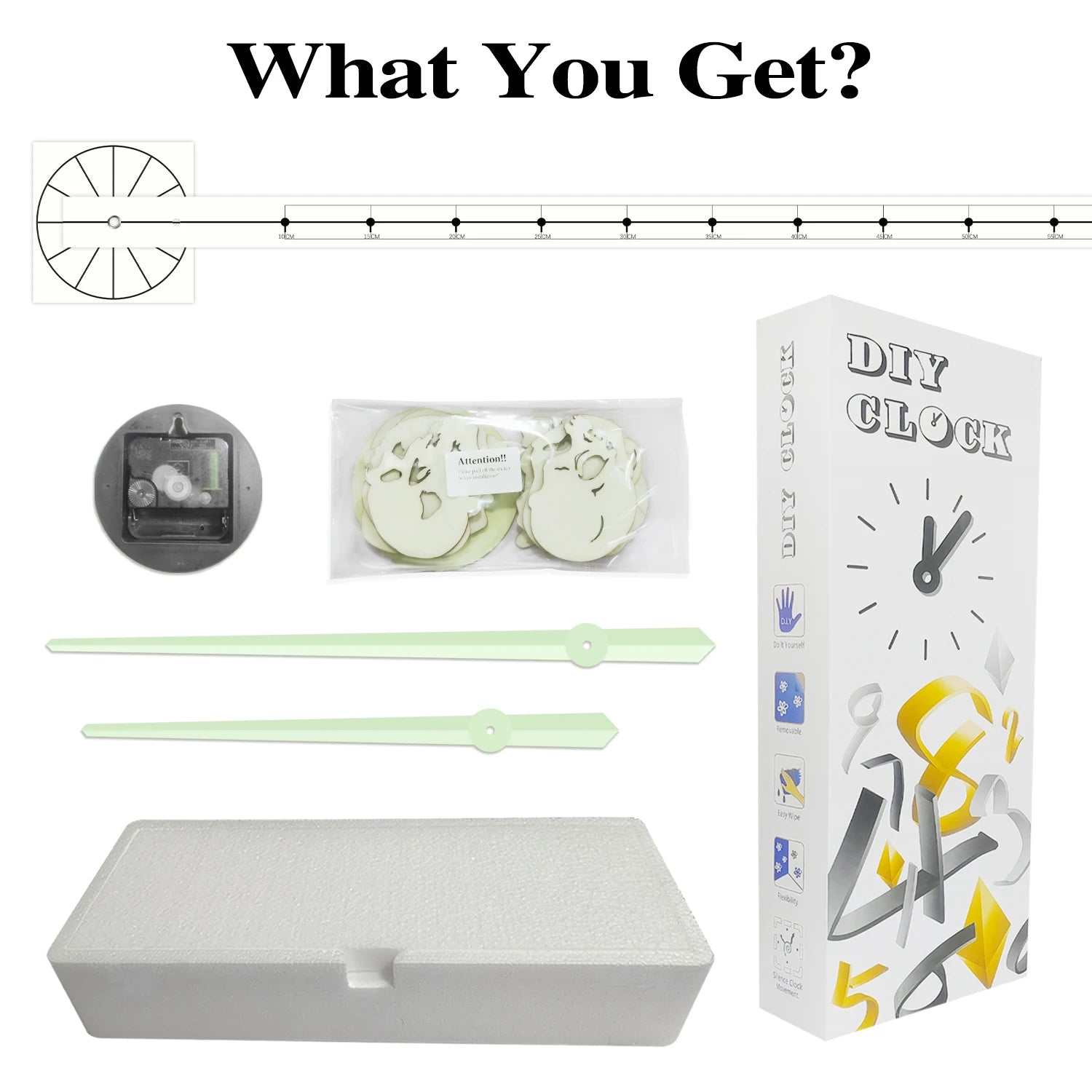 Weightlifting Fitness Room Wall Decor DIY Giant Wall Clock Mirror Effect Powerlifting Frameless Large Wall Clock GYM Wall Watch