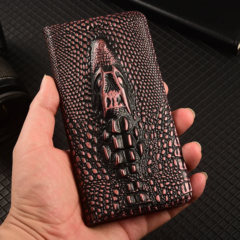 Case For Realmi Realme GT Neo 2 3T 5 6 6T SE Pro 5G GT6T GT6 256/512 Retro Smartphone Magnetic Wallet Genuine Leather Cover