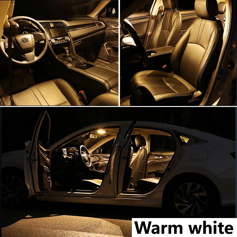 ZITWO LED Interior Light License Plate Lamp  Kit For Subaru XV Crosstrek 2013- 2017 2018 2019 2020 2021 2022 2023 Accessories
