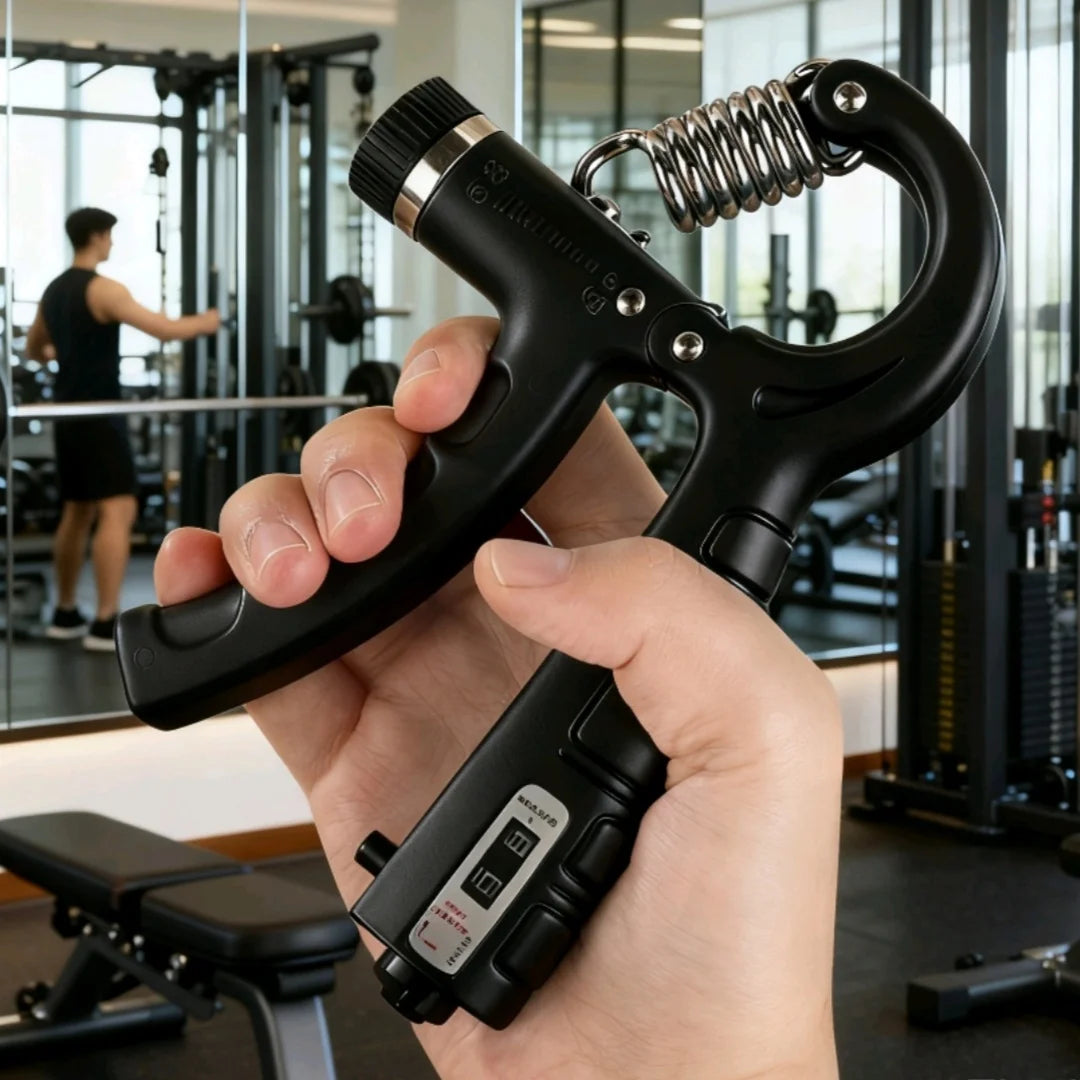 Adjustable Electronic Counting Hand Gripper - Professional Hand Trainer for Fitness, Comprehensive Exercise & Rehabilitation