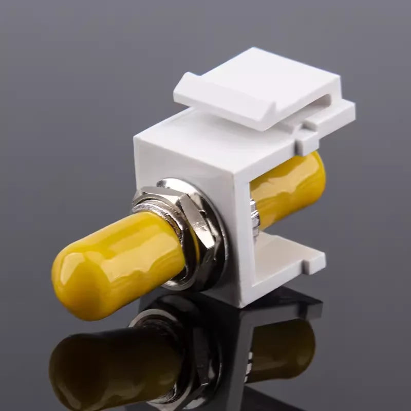 Linkwylan Fiber Optic LC Duplex SC Simplex Keystone Adapter Modular Coupler Singlemode OS2 Multimode OM3