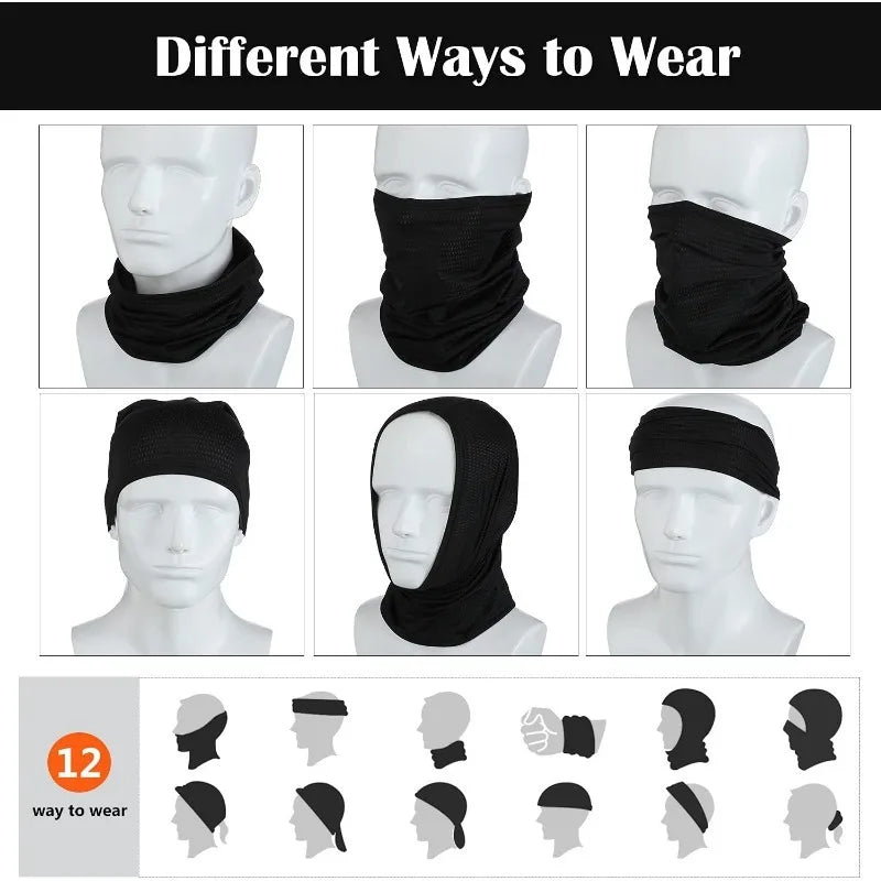 Breathable Sunscreen Scarf Outdoor Fishing Magic Face Scarf Neck Sleeve Cycling Mask Sports Headgear