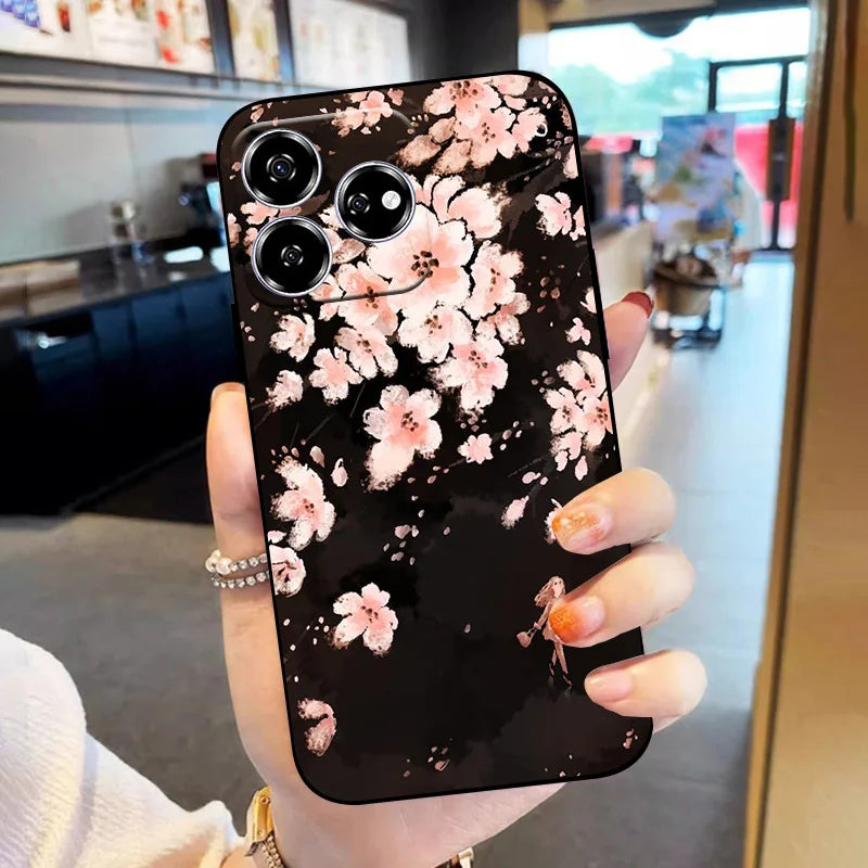 For ZTE Blade V60 Phone Case Axon60 Fashion Back Cover For ZTE Nubia V60 Soft Silicone TPU Case Axon 60 Z2356 Shockproof Capa