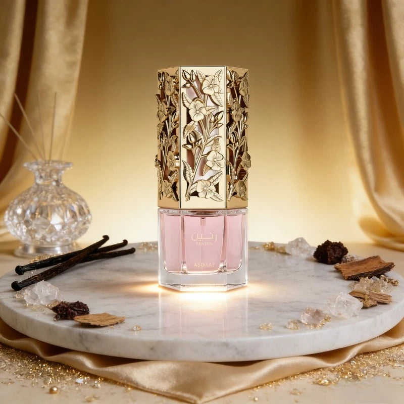 100ml Women’s Floral Fruity Gourmand Perfume Sweet Soft Bright Long Lasting Scent with Delicate Charm and Smooth Aromatic Aura