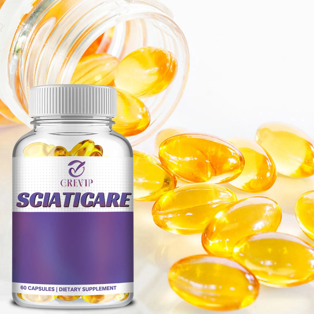 Sciatic Nerve Relief - Alpha Lipoic Acid - Promotes Sciatic Nerve Comfort & Relieves Nerve Pain - 60 Capsules